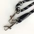 Long Rope Dog Leash 12FT 20FT 30FT 50FT, Reflective Threads Tie-Out Check Cord for Large Medium Small Dogs (Black,