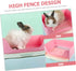Chinchillas Bunny Litter Box Rabbit Toilet for Guinea Pigs and Plastic Training Potty for Animals for Easy Cleaning