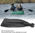 Tbest Kayak Paddle Replacement Blade, 1 Pair Black Oar Replacement Accessories