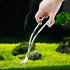Aquarium Scissors, Stainless Steel Mirror Wave Scissors for Professional Water Grass Maintenance