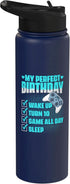 Gaming Video Gamer Apparel My Perfect Birthday - Game Controller Video Gamer Gaming Stainless Steel Insulated