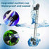 Aquarium Light for Fish Tank, Auto on/Off Submersible White and Blue Plant Light with Timer and Dimming Function (7.5