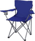 DUNMWAZ Quad Folding Camp Chair with Cup Holder (Royal Blue)
