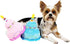 Midlee 2 Layer Birthday Cake Dog Toy - 7" Tall, Pink