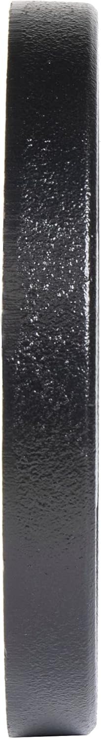 Signature Fitness Deep Dish 2-Inch Olympic Cast Iron Weight Plates - E-Coating for Durability