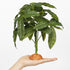 WOLEDOE Fake Green Money Tree Plant, Reptile Decor for Terrarium, Crested Gecko Tank Accessories fit Leopard Gecko