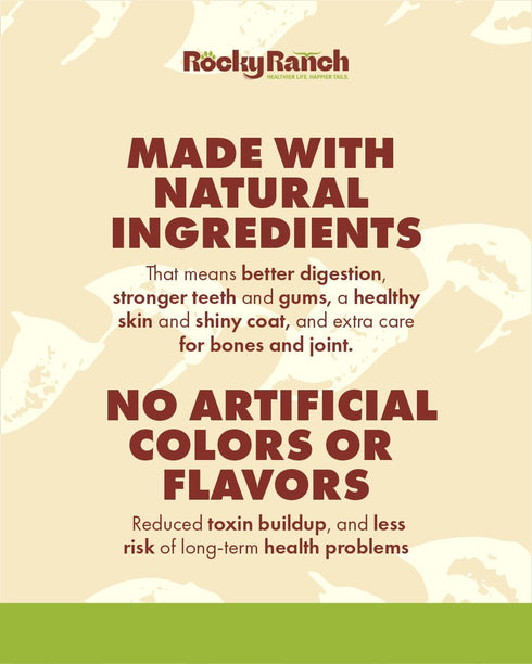 8 oz, Rocky Ranch, Small Bully Sticks, Beef Flavor, Adult Dog, Natural Chew Treats, Dental Care, High Protein. No