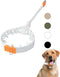 SVD.PET Dog Prong Collar for No-Pull Training, Adjustable Pinch Collar for Large Dogs (White, Large Size)