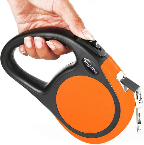 Heavy Duty 16ft Retractable Dog Leash, Strong & Durable for S to L Dogs up to 45/115 lbs, Upgraded Lock System