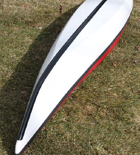 Kayak Keel Guard, 2" Width Black Protective Guard for Canoe Abrasion Resistance