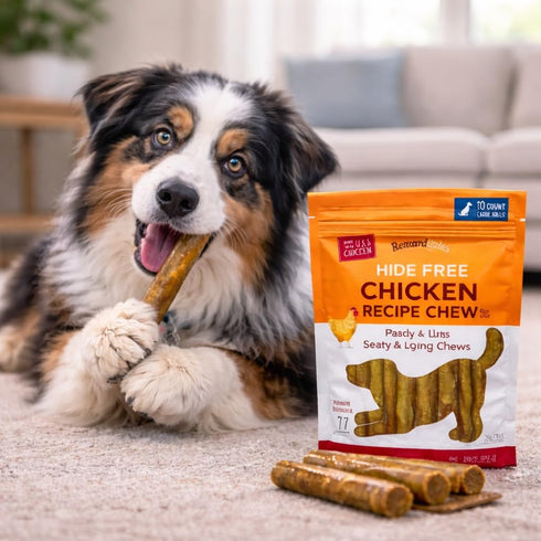 10 Count Rewardables Hide Free Chicken Recipe Chews