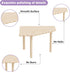 Mini&moe Hamster Platform - Small Animal Play Wooden Heigh Platform for Exercise Wheel Food Bowl Water Bottle and Other