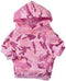 Camo Hoodie for Dogs, Pink, 9" Small