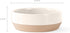 Fringe Studio Nosey Dog Spot Medium Pet Bowl (479001) Natural Stoneware