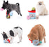 PawfectPals Interactive Squeaky Plush Toy for Dogs, Funny Ice Cream Bucket with Scoop