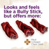 Natural Farm Odor-Free Super Braided Dog Chews (6-Inch, 10-Pack) - 100% Natural Angus Hide Collagen Treats
