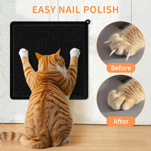 BXTSZZ Silicone Pet Nail Care Pad Claw Scratch Board for Dog and Cat File Toy Replaceable Sandpaper to Shorten a Pet