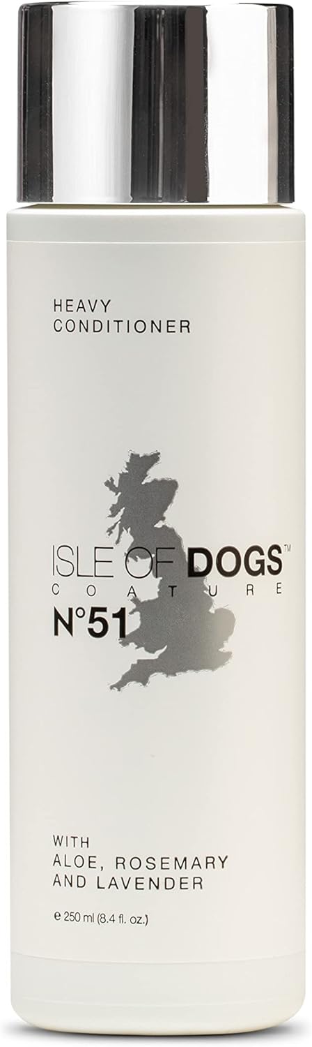 Isle of Dogs Coature No. 51 Heavy Management Dog Conditioner, 8.4 oz, for Damaged Hair