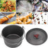 Portable Lightweight Camping Pot Set for Outdoor Cooking, Hanging Camping Pot for Hiking Adventure