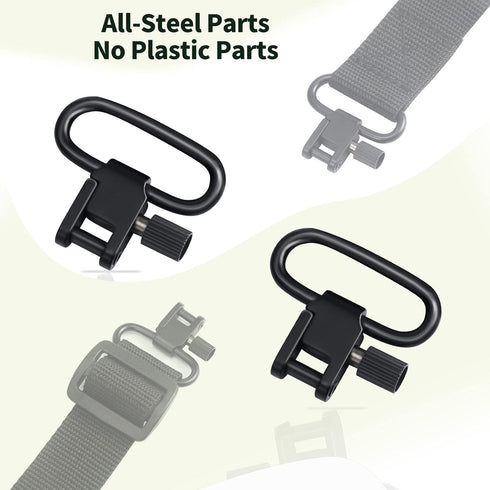 Set, Anovo Sling Swivel Studs Wood Bolt Screw Studs Crossbow Sling Screw