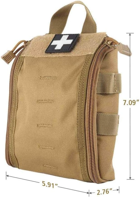 WYNEX First Aid EMT Bags, Tactical IFAK Medical Molle Pouch, Outdoor Survival Kit
