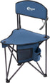 PORTAL Extra Large Quick Folding Tripod Stool with Backrest Fishing Camping Chair