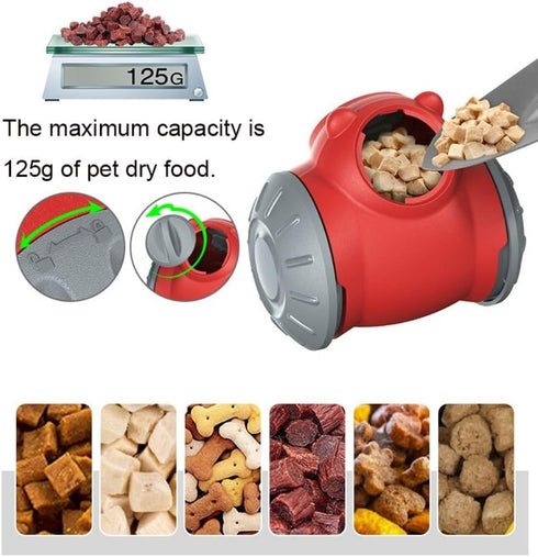 zaoalife Dog Treat Dispenser, Dog Treat Dispenser Toy, Interactive Dog Treat Dispenser Toy with Slow Feeding Enriching