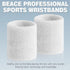 BEACE Sweatbands Sports Wristband for Men & Women - Moisture Wicking Athletic Cotton Terry Cloth Sweatband for Tennis