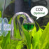 Glass Drop Checker Kit, 15ml Co2 Checker Solution for Monitoring Planted Tank CO2 Levels