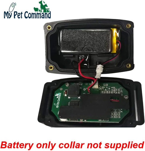 My Pet Command Replacement Rechargeable Lithium Batteries and Dual USB Charging Cable for Dog Training Collars