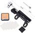 Multi-Function Bike Repair Tool Kits - 16-in-1 with Bicycle Saddle Bag, Mini Pump 120 PSI & Puncture Kit