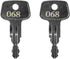 Thule Key Replacement for Roof Racks, Carriers, Crossbars Key (Codes N068)