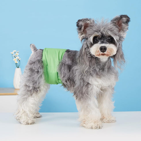 9-Pack Pet Belly Bands for Male Dogs Leak-Proof, Adjustable, Soft & Breathable Diapers for Potty Training, Recovery