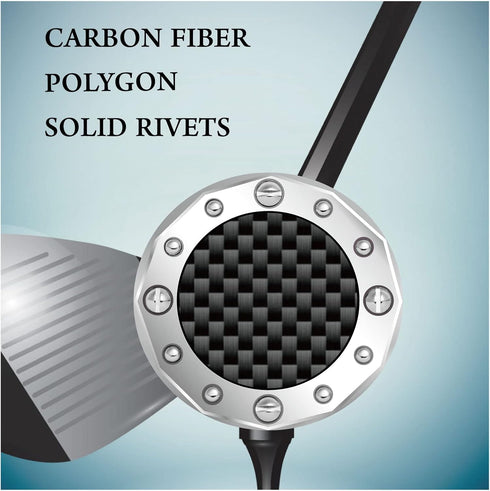 Golf Ball Marker with Carbon Fiber Bracelet - Golf Accessories and Gifts for Men and Women, Golf Counter
