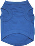 Petitebella Plain Single Color Puppy Dog Shirt (Small, Royal Blue)
