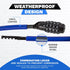 Weatherproof Straight Security Cable Lock (20ft) with Resettable Combination for Kayak, Bike, Equipment