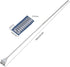 HOTOOLME 25.6" Stainless Steel Aquarium Scraper with 10 Blades for Glass Fish Tank Cleaning Razor