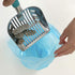 BOS Odor-Sealing Cat Poop Bags, Scent-Free Disposal Bags for Pet Waste & Kitty Litter, 90 Bags, Light Blue