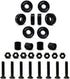 VJ Longboard Truck and Wheel, 70mm Wheels w 7inch 180mm Trucks, Longboard Bearings and Hardware