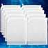 Segarty 10 Pack High Flow Aquarium Filter Bags, 0.15mm Mesh Reusable Nylon Media Net Bags for Fish Tank