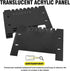 SIKGFPN Reptile Cricket Keeper,Acrylic Feeding Crickets Habitat,Replacement of Egg Cartons