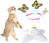 AFP Interactive Cat Toy, Butter-Fly Interactive for Indoor Cats, Flutter Bug Cat