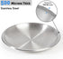 Stainless Steel Cat Dishes for Food and Water - 2 Sets Shallow Style for Kittens and Baby Cats, Relief of Whisker
