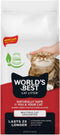 WORLD'S BEST CAT LITTER Multiple Cat Unscented, 32-Pounds - Natural Ingredients, Quick Clumping, Flushable