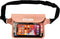 Waterproof Waist Pouch Dry Belt Bag Fanny Pack, Keep Your Key Fob Wallet Kindle Phone Dry for Swim Surf Snorkel (Pink)