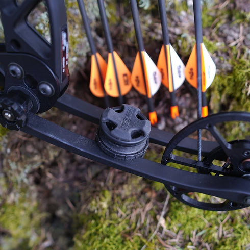 LimbSaver Camouflage Broadband Dampener for Split Limb Compound Bows, 2-Pack