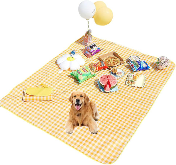 Picnic Blanket Foldable Waterproof Sand Mat Extra Large Camping Blanket Play Mat
