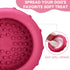 Dog Lick Bowl, Bestalk Wobbly Freeze Bowl Enrichment Feeder for Dogs, Anxiety Relief Lick Mat Puzzle Toy