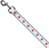 Buckle-Down Dog Leash - Chicago Flag 6 Feet Long 0.5 Inch Wide