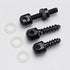 NEATABY Set, 6 Sling Swivel Studs Pieces Wood Bolt Sling Screw Mounts, Rifle or Shotgun Swivel Screws Kit
